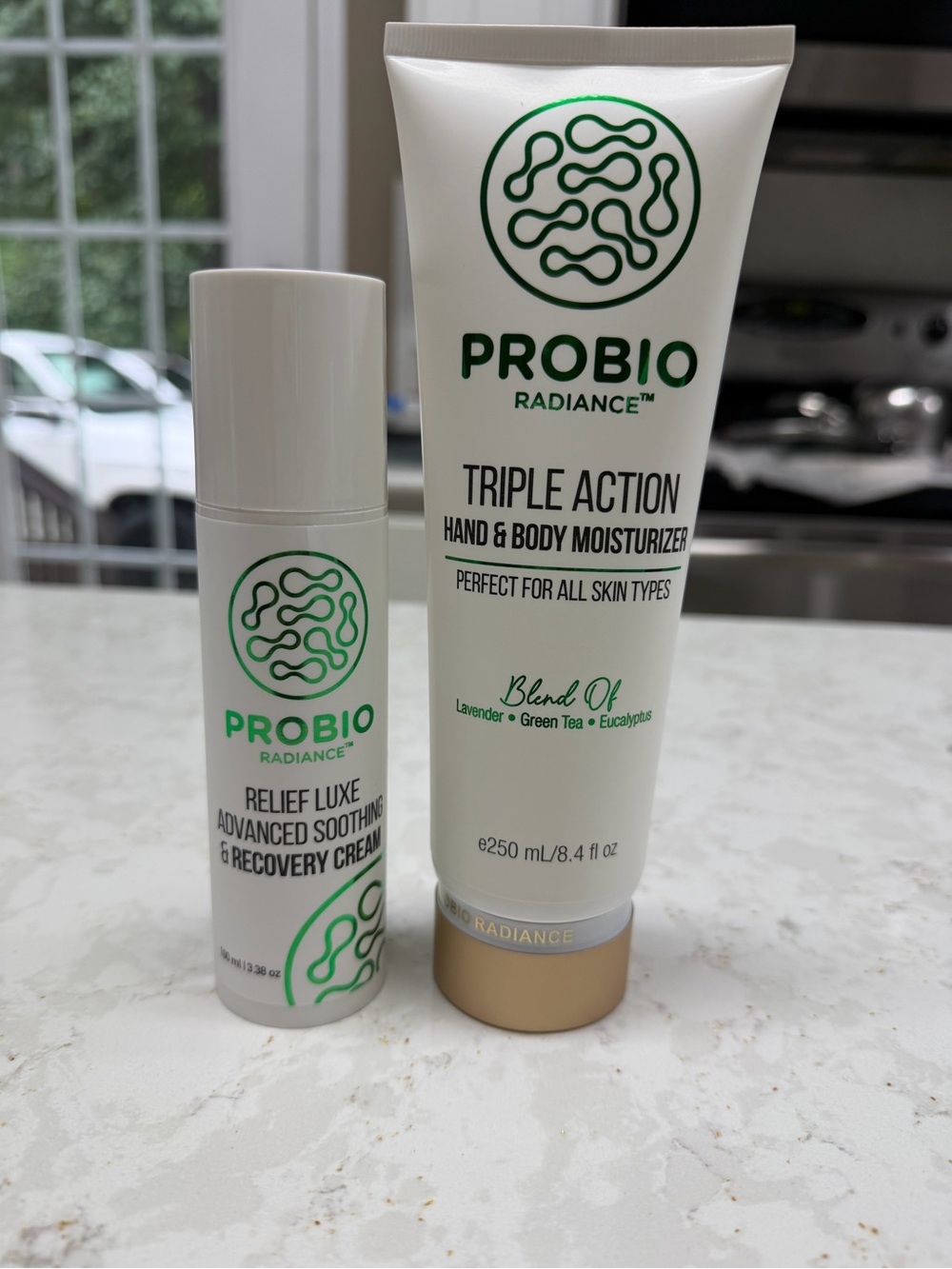 Probio radiance relief luxe and moisturizer new